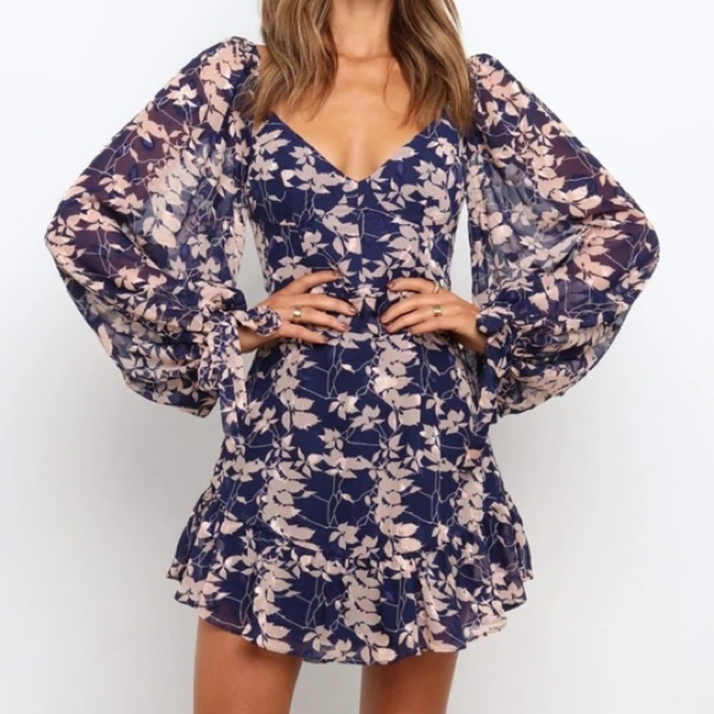 NWT Petal and Pup Phoenix Dress - Navy